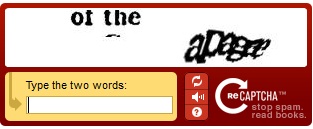 Unreadable Captcha #3